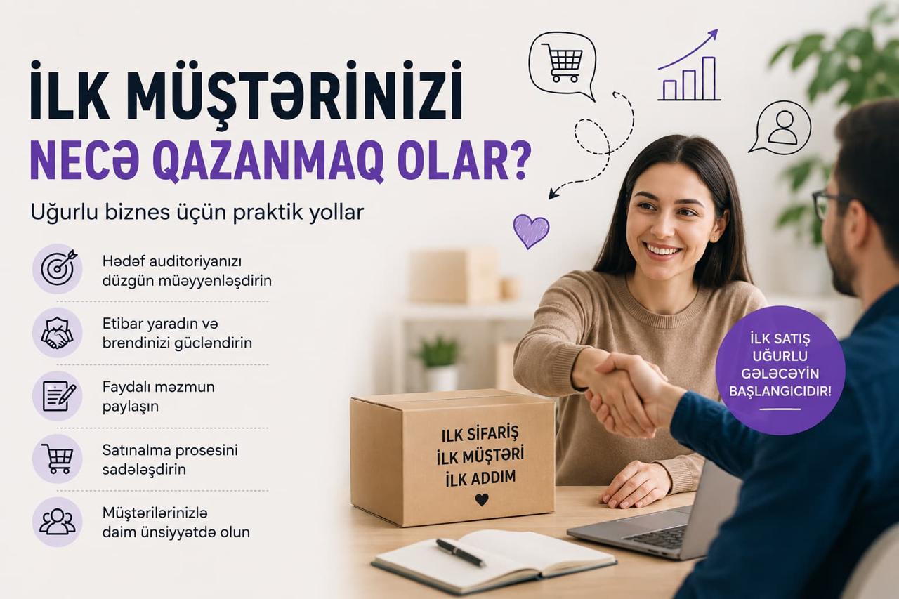 İlk müştərinizi necə qazanmaq olar – yeni biznes üçün satış strategiyaları