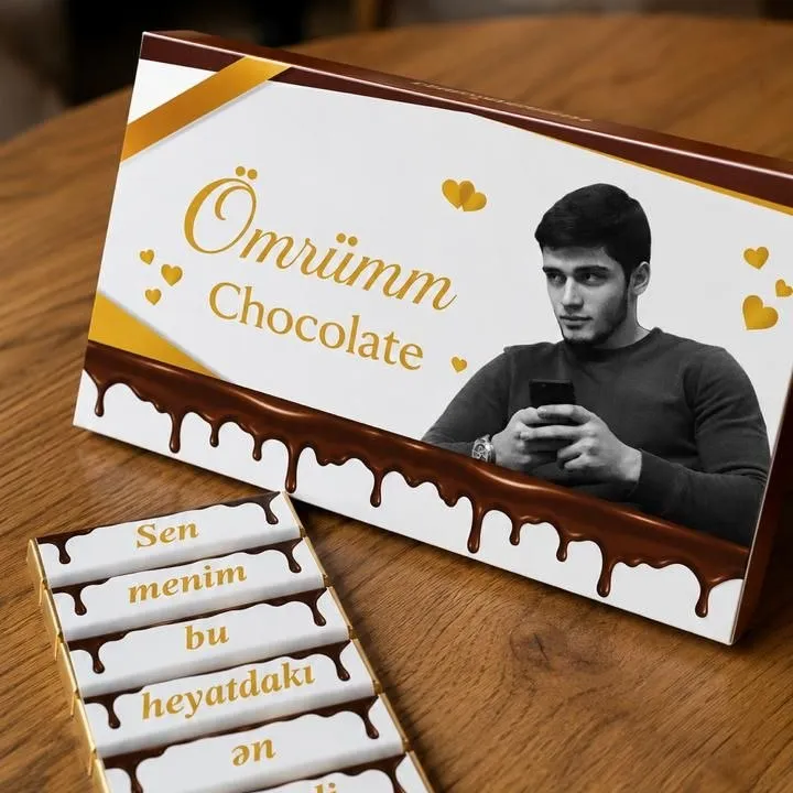 Şəxsə özəl dizaynlı Kinder Bəylərüçün